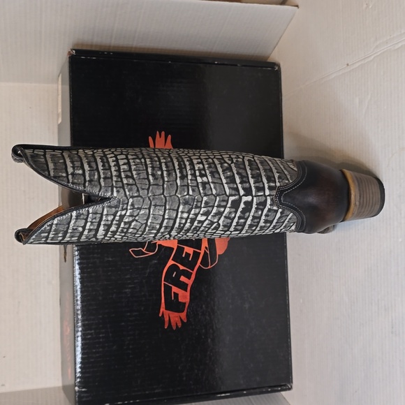 Freebird Woodland Black Croco Muilti Women Size 7 - Picture 4 of 6